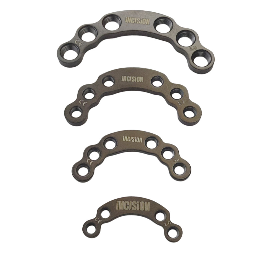 Placa Bloqueada Titânio Acetabular