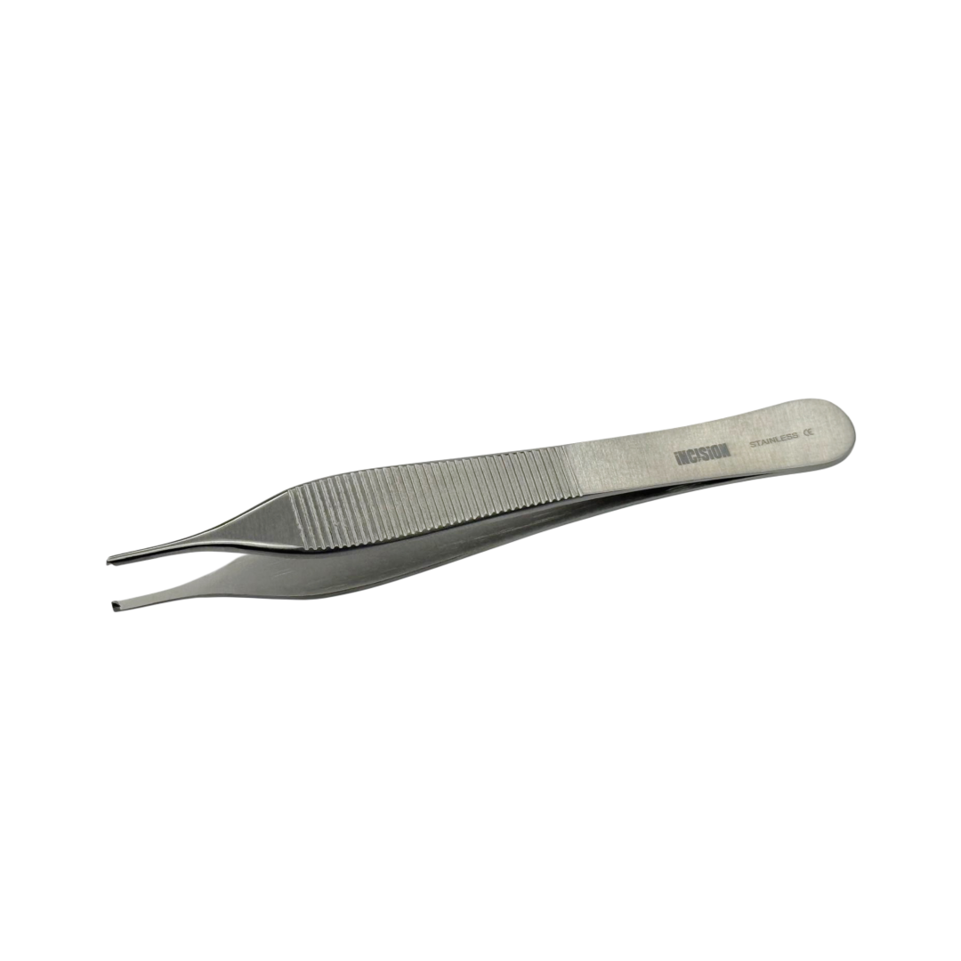 Pinça de Disseção Adson com dentes (aço)