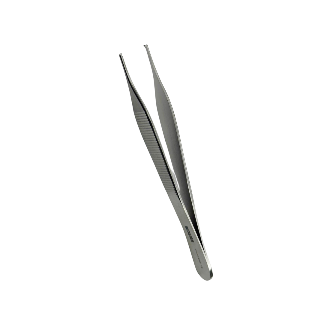 Pinça de Disseção Adson com dentes (aço)