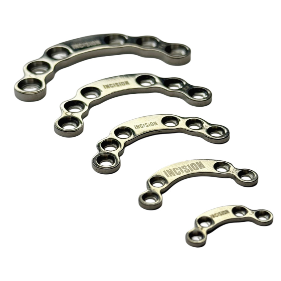 Placa Não Bloqueada Acetabular (Aço)