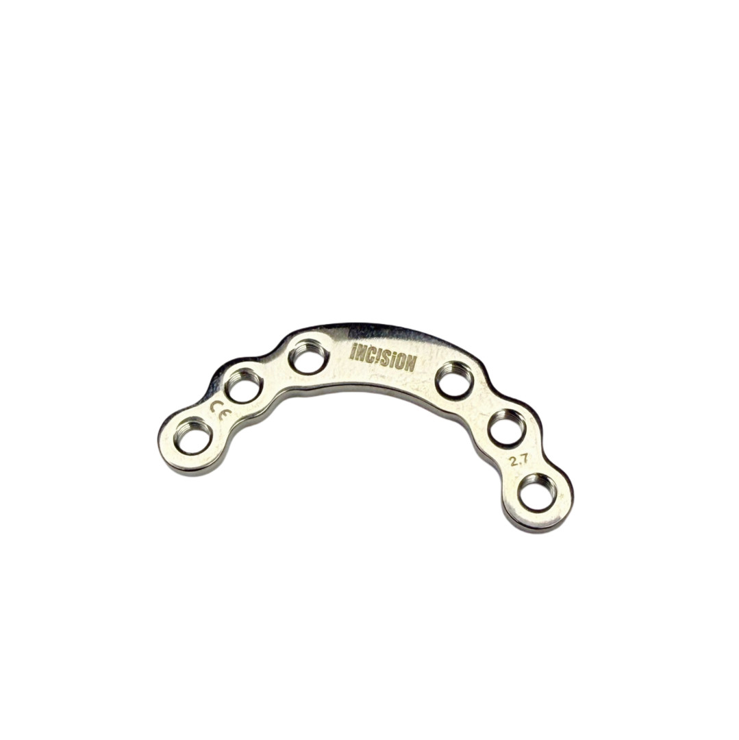 Placa Bloqueada Acetabular em Aço