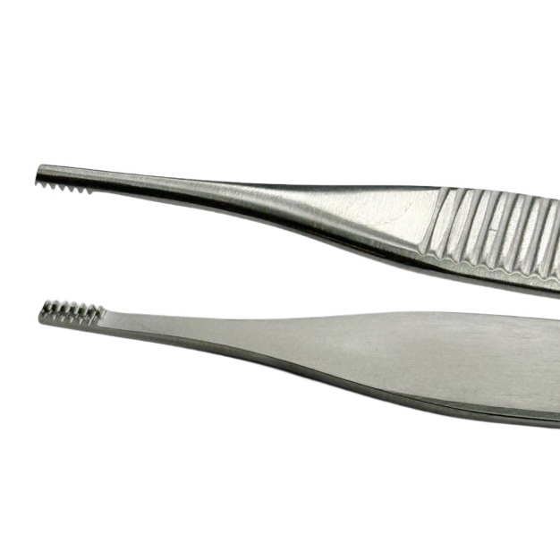 Pinça de Disseção Adson Brown Atraumática (aço)